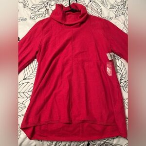 Calvin Klein Cowl Neck Sweater NWT - Hot Pinkish Red - Size XL